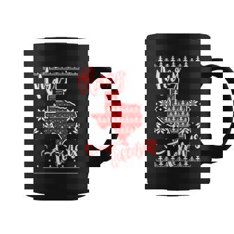 Merry Texmas Texas Ugly Christmas Sweater Coffee Mug - Thegiftio