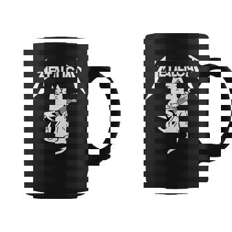Mettalicat Rock Band Guitar Funny Christmas Gift V2 Coffee Mug | Mazezy