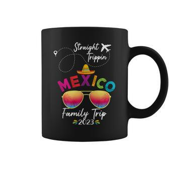 Mexico Family Vacation Cancun 2023 Straight Trippin Coffee Mug - Seseable