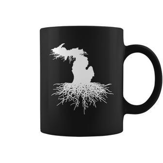 Michigan Roots Down Coffee Mug - Thegiftio UK
