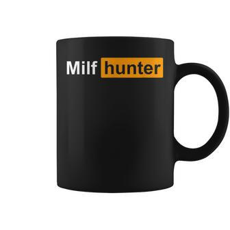 Milf Hunter | Funny Adult Humor Joke For Men Who Love Milfs Coffee Mug | Mazezy