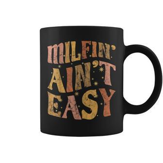 Milfin Aint Easy Colorful Text Stars Blink Blink Coffee Mug | Mazezy