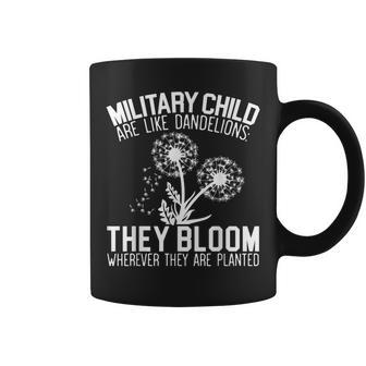 Military Child Are Like Dandelions Military Child Month Coffee Mug - Seseable