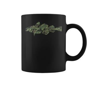 Military Cod Camo Print Us Cusk Fish Scrod Veteran Men Gift Coffee Mug - Seseable