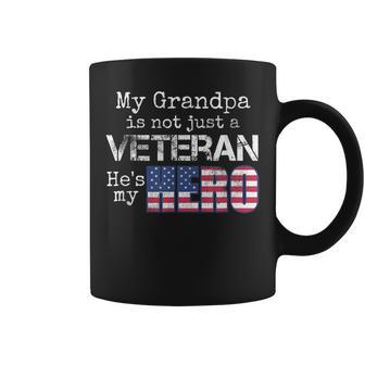 Military Family Veteran Tmy Grandpa Veteran My Hero Coffee Mug | Mazezy
