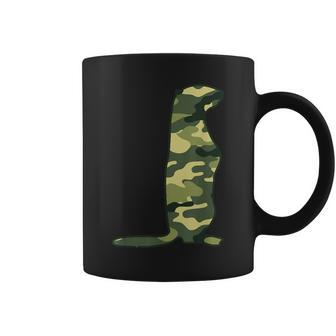 Military Prairie Dog Camo Men Print Us Rodent Veteran Gift Coffee Mug | Mazezy