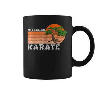 Miyagi-Do Karate Funny Vintage Karate Bonsai Tree Coffee Mug - Seseable