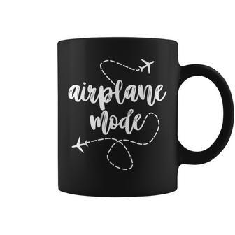Mode Airplane | Summer Vacation | Travel Airplane Coffee Mug | Mazezy