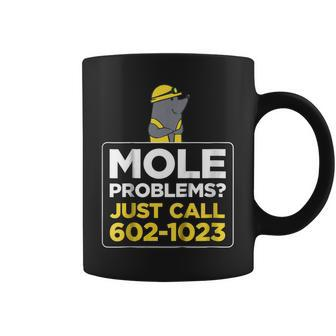 Mole Problems Just Call Avogadros Number Mole Day Coffee Mug | Mazezy