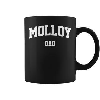 Molloy Dad Athletic Arch College University Alumni Coffee Mug - Seseable