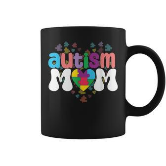Mom Autistic Autism Awareness Month Coffee Mug | Mazezy