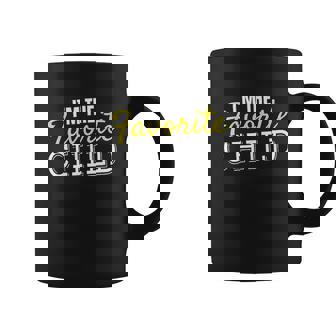 Mom Dads Favorite Funny Family I Am The Favorite Child Coffee Mug - Thegiftio
