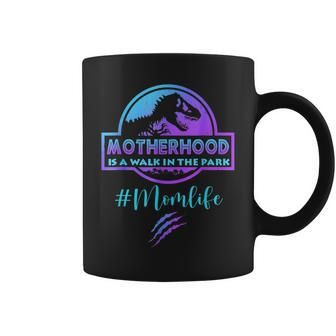 Mom Life Motherhood Is A Walk In The Park Mothers Day Coffee Mug | Mazezy