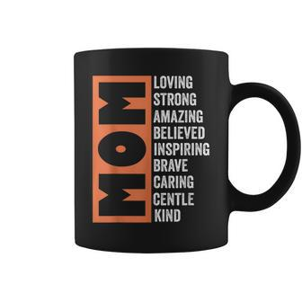 Mom Loving Strong Amazing Best Mom Ever Mothers Day Women Coffee Mug | Mazezy CA