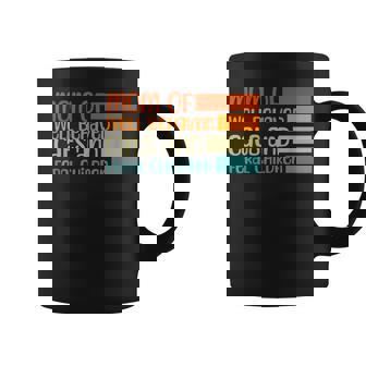 Mom Of Cats And Feral Children Cat Mom Funny Mothers Day Coffee Mug | Mazezy