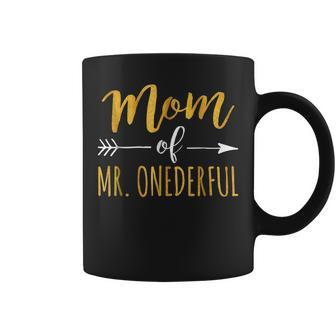Mom Of Mr Onederful Funny 1St Birthday Coffee Mug | Mazezy