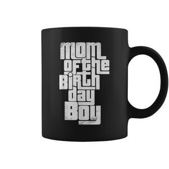Mom Of The Birthday Boy Family Matching Party Coffee Mug | Mazezy