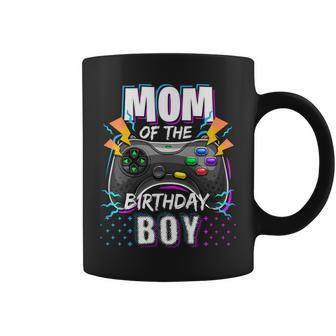 Mom Of The Birthday Boy Matching Video Gamer Birthday Party Coffee Mug | Mazezy
