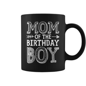 Mom Of The Birthday Boy T Shirt Mother Mama Moms Women Gifts Coffee Mug | Mazezy