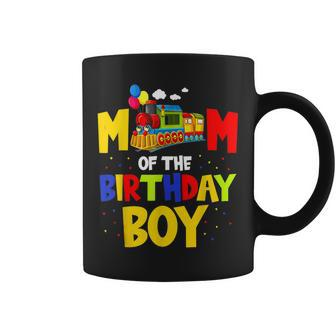 Mom Of The Birthday Boy Train For Mommy Mama Mother Coffee Mug | Mazezy