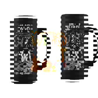 Mom Of The Wild And Two Zoo Birthday Safari Jungle Animal Coffee Mug | Mazezy