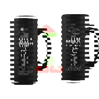 Momma Elf Family Christmas Dinner Funny Family Elf Coffee Mug | Mazezy