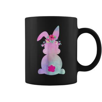 Mommy And Me Matching Tie Dye Floral Bunny Rabbit Easter Coffee Mug - Thegiftio UK