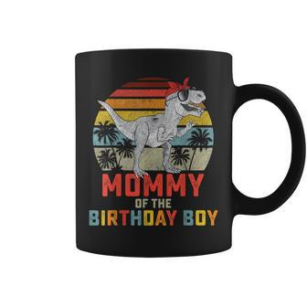 Mommy Dinosaur Birthday Boy Mom Matching Family Coffee Mug | Mazezy DE