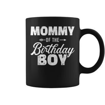 Mommy Of The Birthday Boy Son Matching Family For Mom Coffee Mug | Mazezy