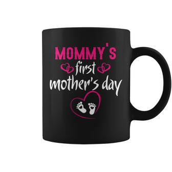 Mommys First Mothers Day Gifts Shirt Cute Gifts For Mom Coffee Mug | Mazezy