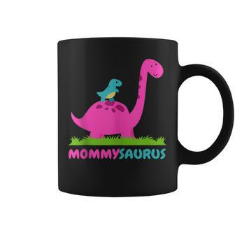 Mommysaurus Dinosaur Mommy Mama Saurus Mothers Day Coffee Mug | Mazezy