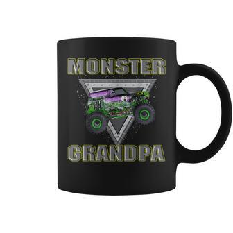 Monster Truck Grandpa Monster Truck Are My Jam Truck Lovers Coffee Mug - Seseable