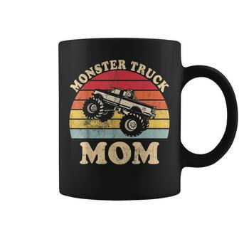 Monster Truck Mom Vintage Monster Truck Retro Coffee Mug - Seseable