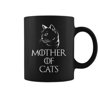 Mother Of Cats Funny Cat Lover Mothers Day Gift Tee Coffee Mug | Mazezy CA