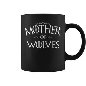 Mother Of Wolves Shirt Wolf Lover Gift Mom Mothers Day Gift Coffee Mug | Mazezy