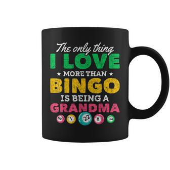 Mothers Day Bingo Lover Grandma Gambling Lottery Hobby Bingo Coffee Mug - Seseable