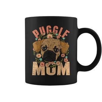 Mothers Day Pet Animal Dog Lover Puggle Mom Cute Puggle Coffee Mug | Mazezy