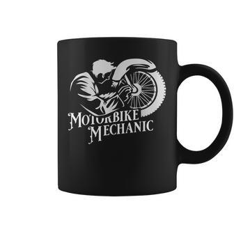 Motorbike Mechanic Job Coffee Mug | Mazezy