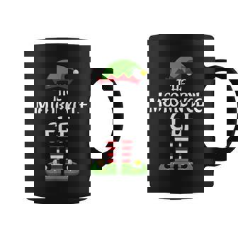 Motorcycle Elf Family Matching Group Christmas Coffee Mug | Mazezy