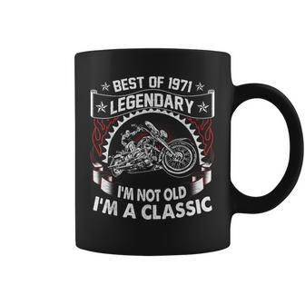 Motorcycle Vintage 1971 50 Years Old Funny 50Th Birthday Coffee Mug | Mazezy AU