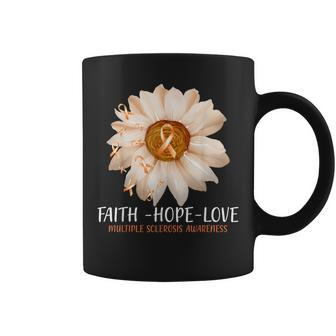Multiple Sclerosis Awareness Flower Ms Awareness Coffee Mug | Mazezy