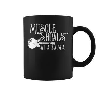 Muscle Shoals Alabama With Guitar Swampy Soul Music Fan Gift Coffee Mug - Seseable