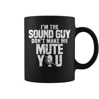 Music Tech Audio Engineer Funny Sound Guy Coffee Mug - Seseable