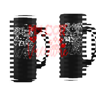 My Cat Is My Valentine Cats Lovers Valentines Day Coffee Mug - Seseable