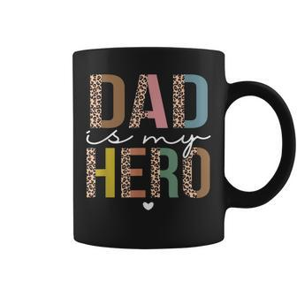My Dad Is My Superhero Boy Girl Fathers Day Gift Coffee Mug | Mazezy