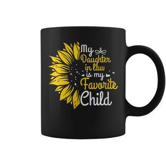 My Daughter In Law Is My Favorite Child Funny Family Humor Gift For Womens Coffee Mug | Mazezy DE