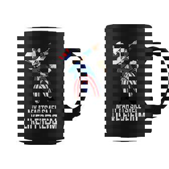 My Farts Smell Like Freedom Dabbing Uncle 4Th Of July Coffee Mug | Mazezy