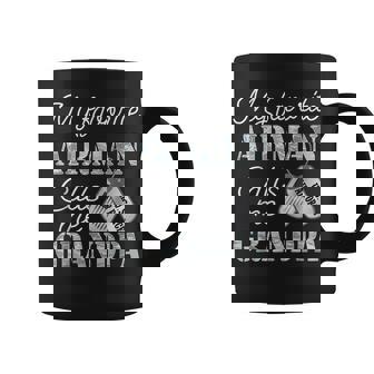 My Favorite Airman Calls Me Grandpa Usaf Grandpa Graduation Coffee Mug | Mazezy