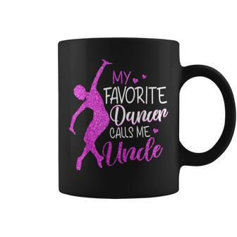 My Favorite Dancer Calls Me Uncle Dance Mens Gift Coffee Mug | Mazezy CA