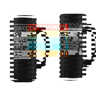 My Favorite Golf Player Calls Me Dad Golfer Fathers Day Gift Gift For Mens Coffee Mug | Mazezy